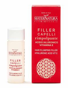 MaterNatura Filler Capelli Rimpolpante Acido Ialuronico e Vitamina E