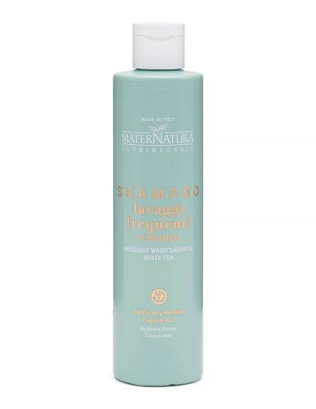 MaterNatura Shampoo Lavaggi Frequenti al Tè Bianco