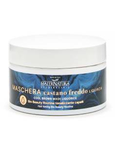 MaterNatura Maschera Castano Freddo alla Liquirizia