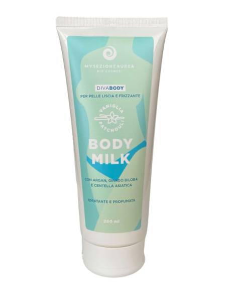 mysezioneAUREA Crema Corpo Body Milk Vaniglia e Patchouli