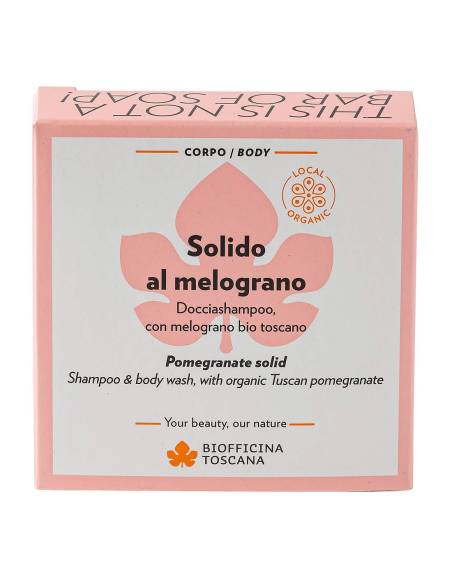 Biofficina Toscana Solido Docciashampoo al Melograno Esterno