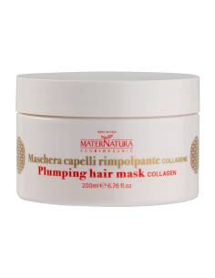 MaterNatura Maschera Capelli Rimpolpante al Collagene