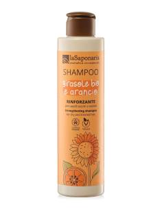 La Saponaria Shampoo Girasole Bio e Arancio Rinforzante
