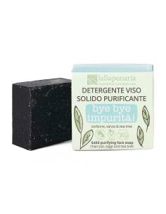 La Saponaria Bye Bye Impurità! Detergente Viso Solido Purificante