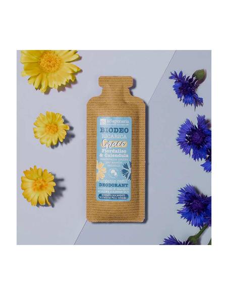 La Saponaria BioDeo Ricarica Grace Fiordaliso e Calendula Artistico